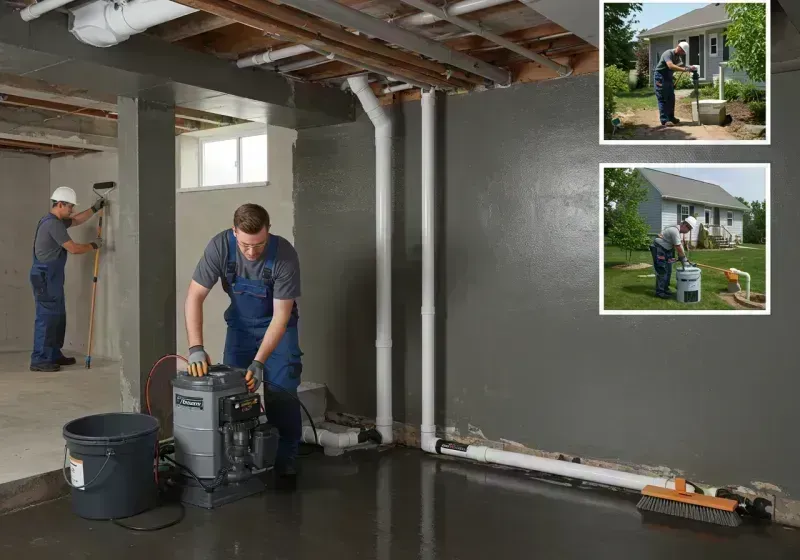 Basement Waterproofing and Flood Prevention process in Hugo, MN